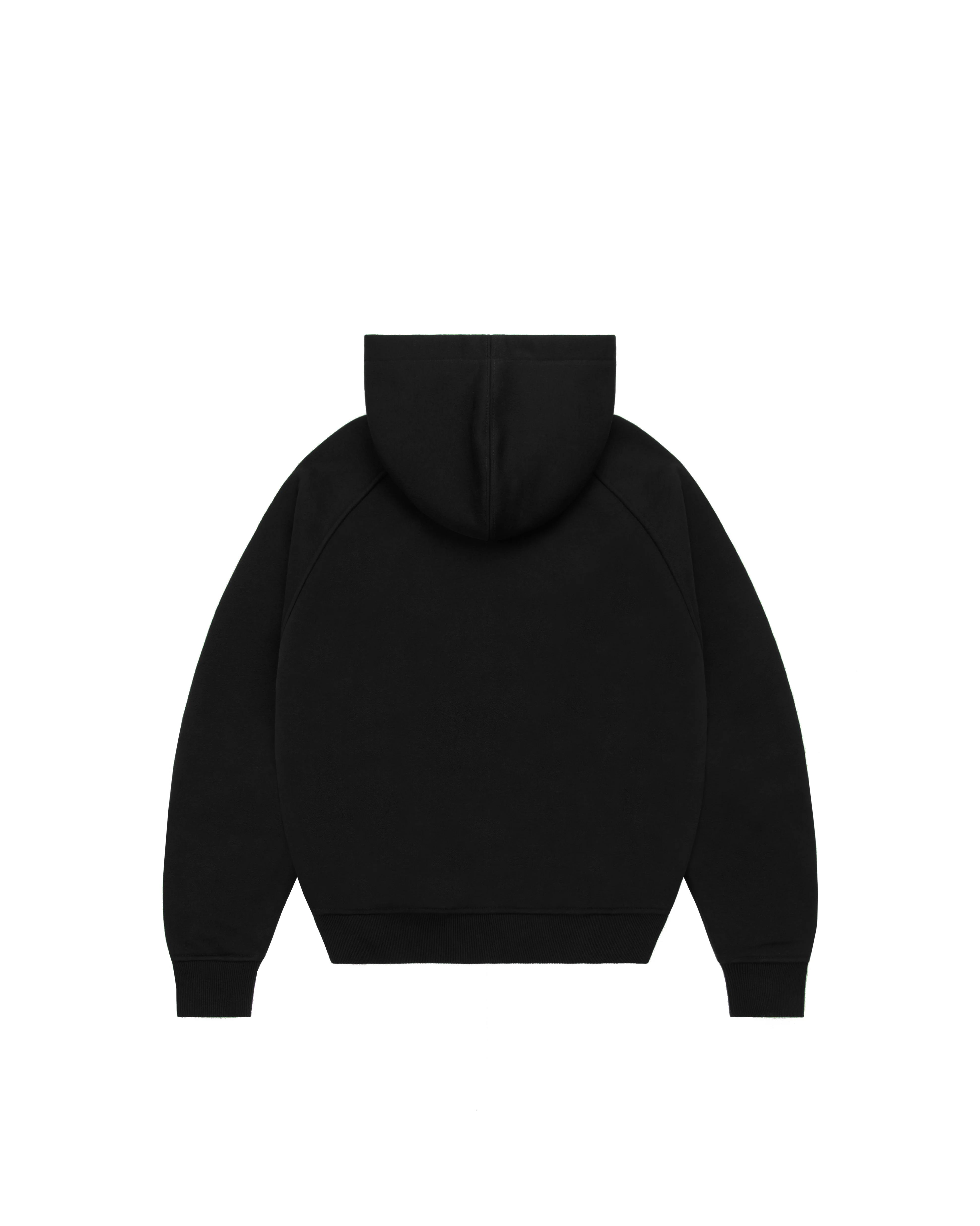 BLACK DAY2DAY ZIP-UP HOODIE - Image 11
