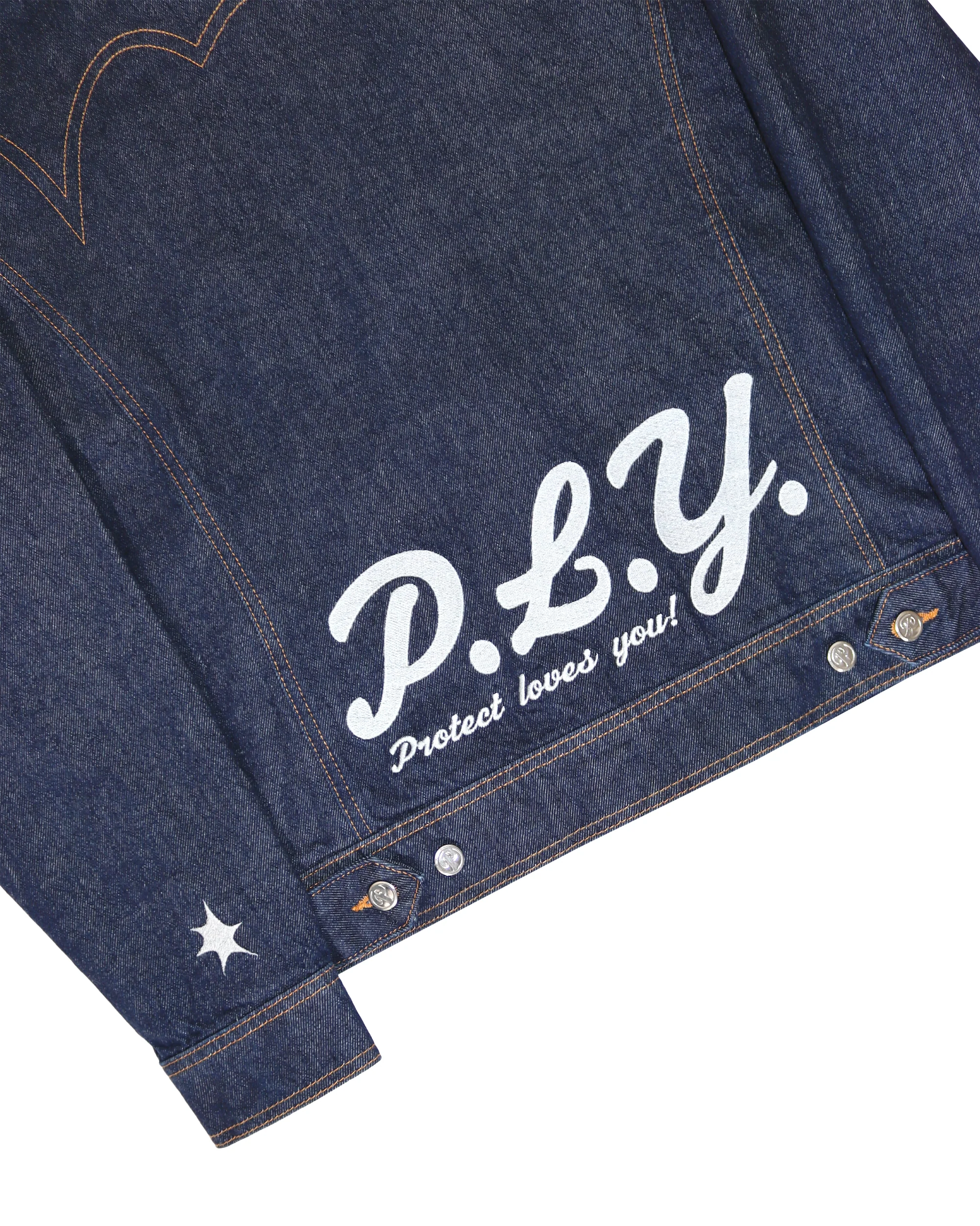 Chief Denim Jacket Indigo - Image 6