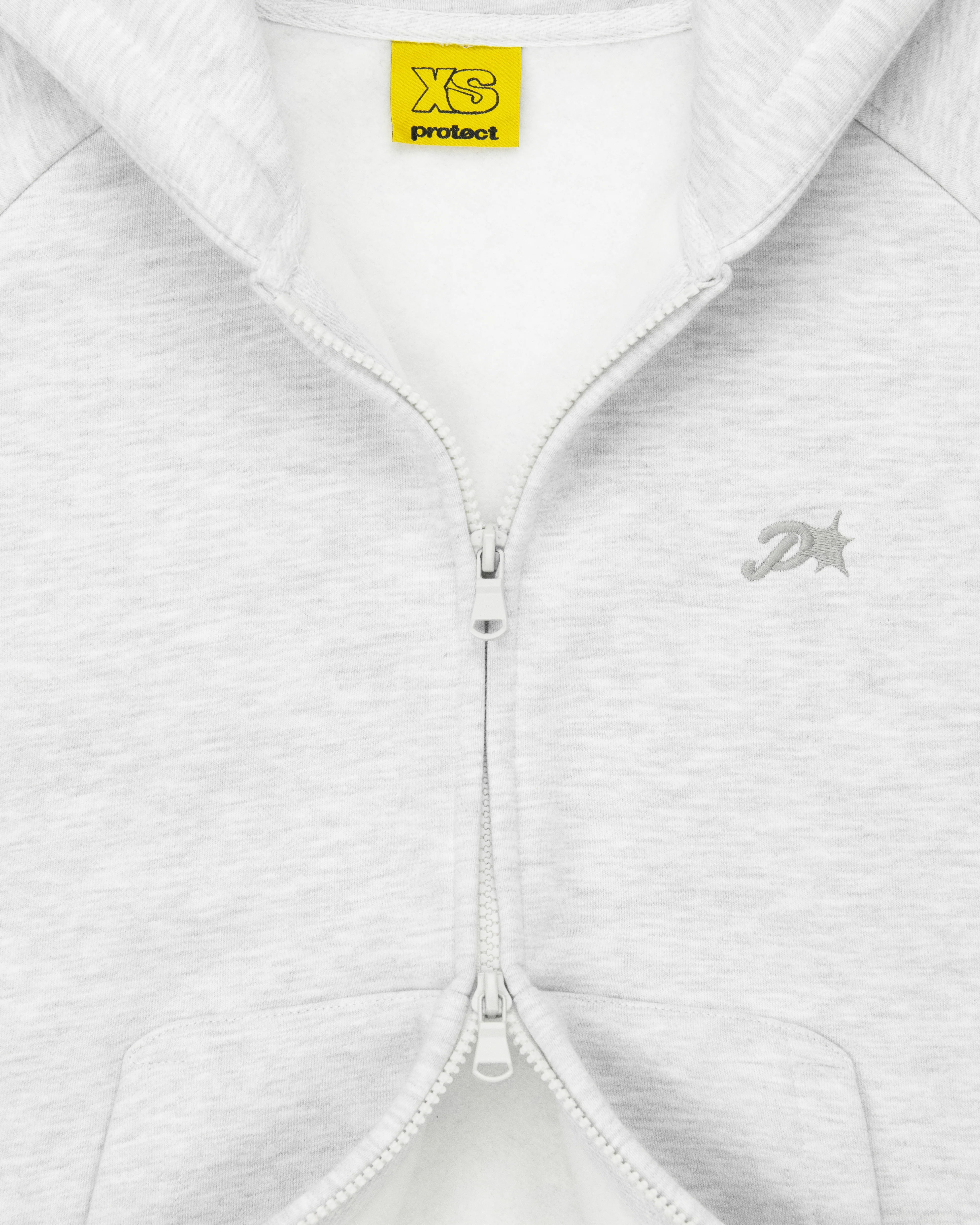 GREY DAY2DAY ZIP-UP HOODIE - Image 9