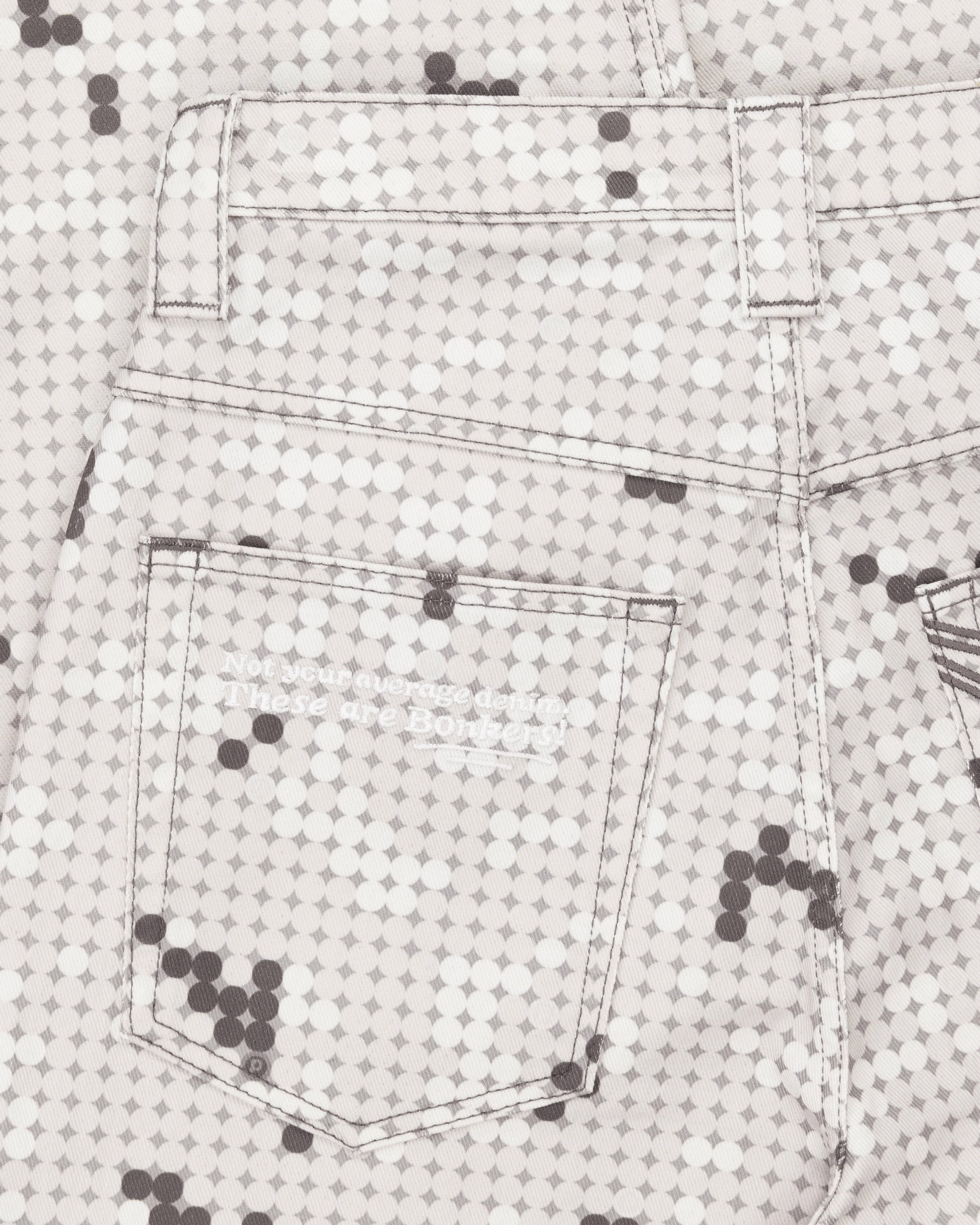 GREY DOT BONKERS DENIM - Image 10