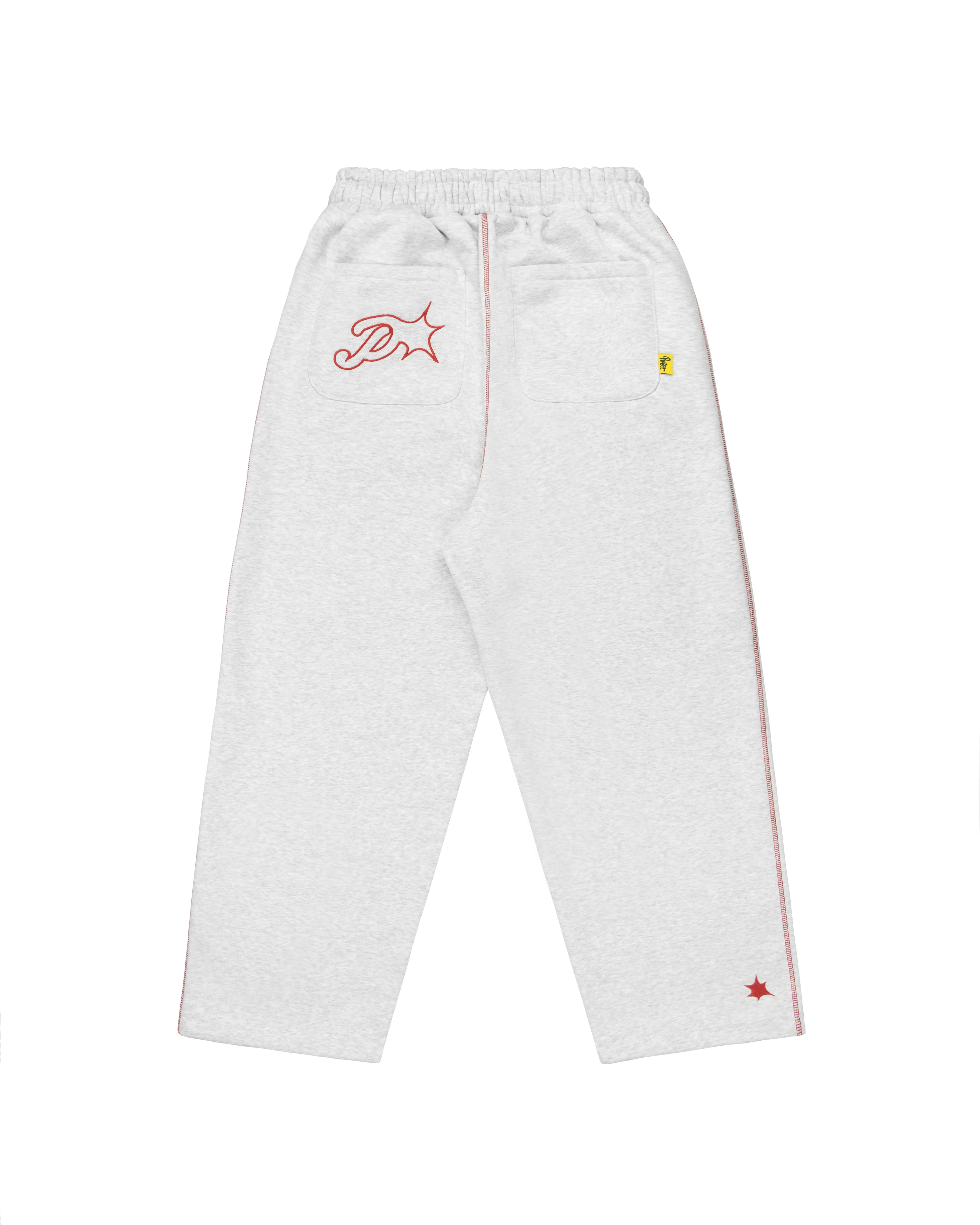 GREY/RED BRUDDA SWEATS - Image 10