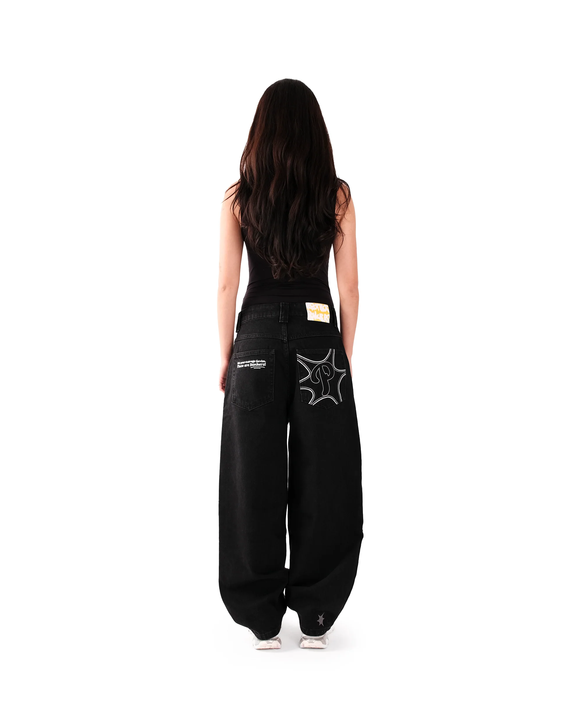 OFF BLACK BONKERS DENIM - Image 8