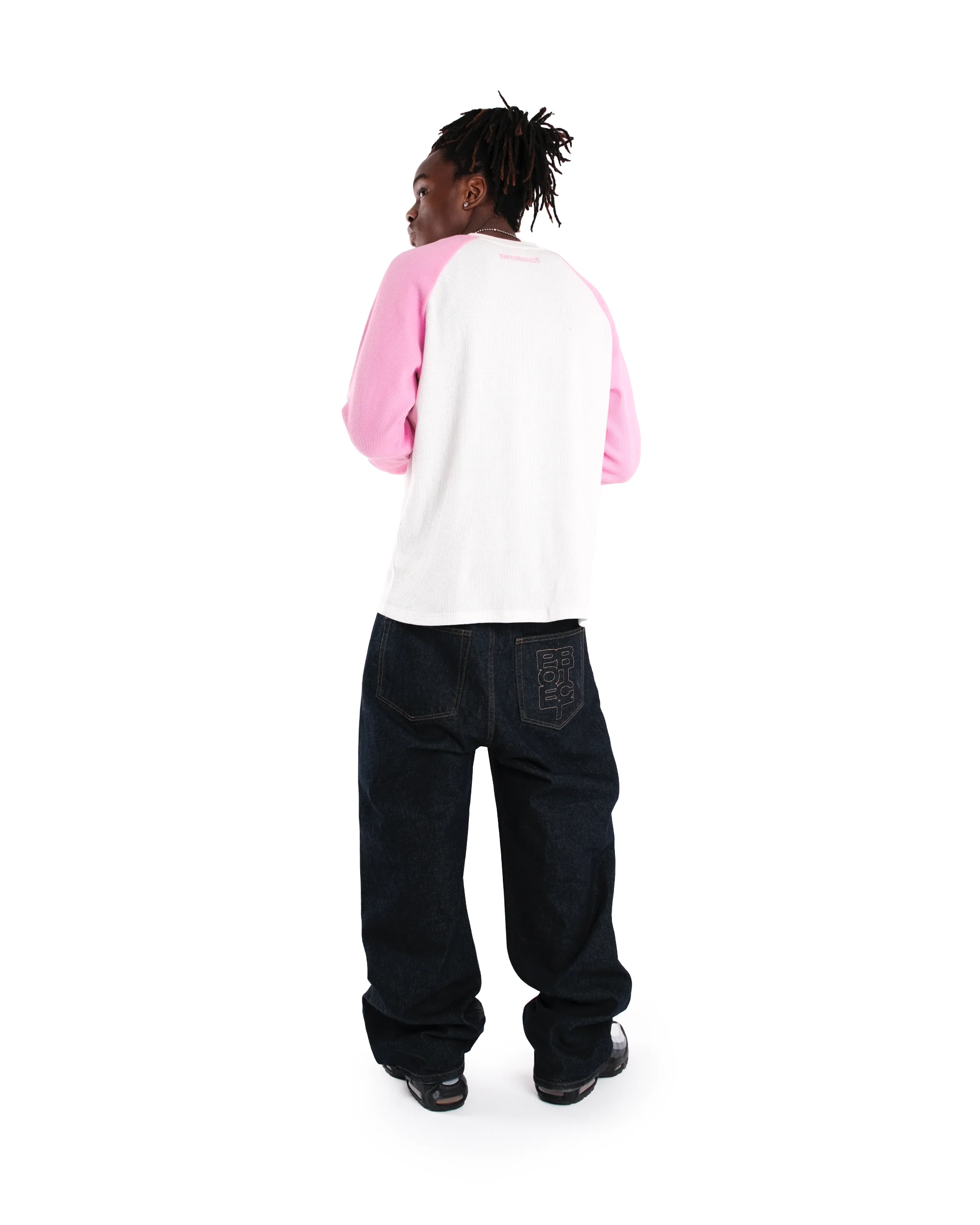 PINK BRUDDA WAFFLE LONG SLEEVE - Image 7