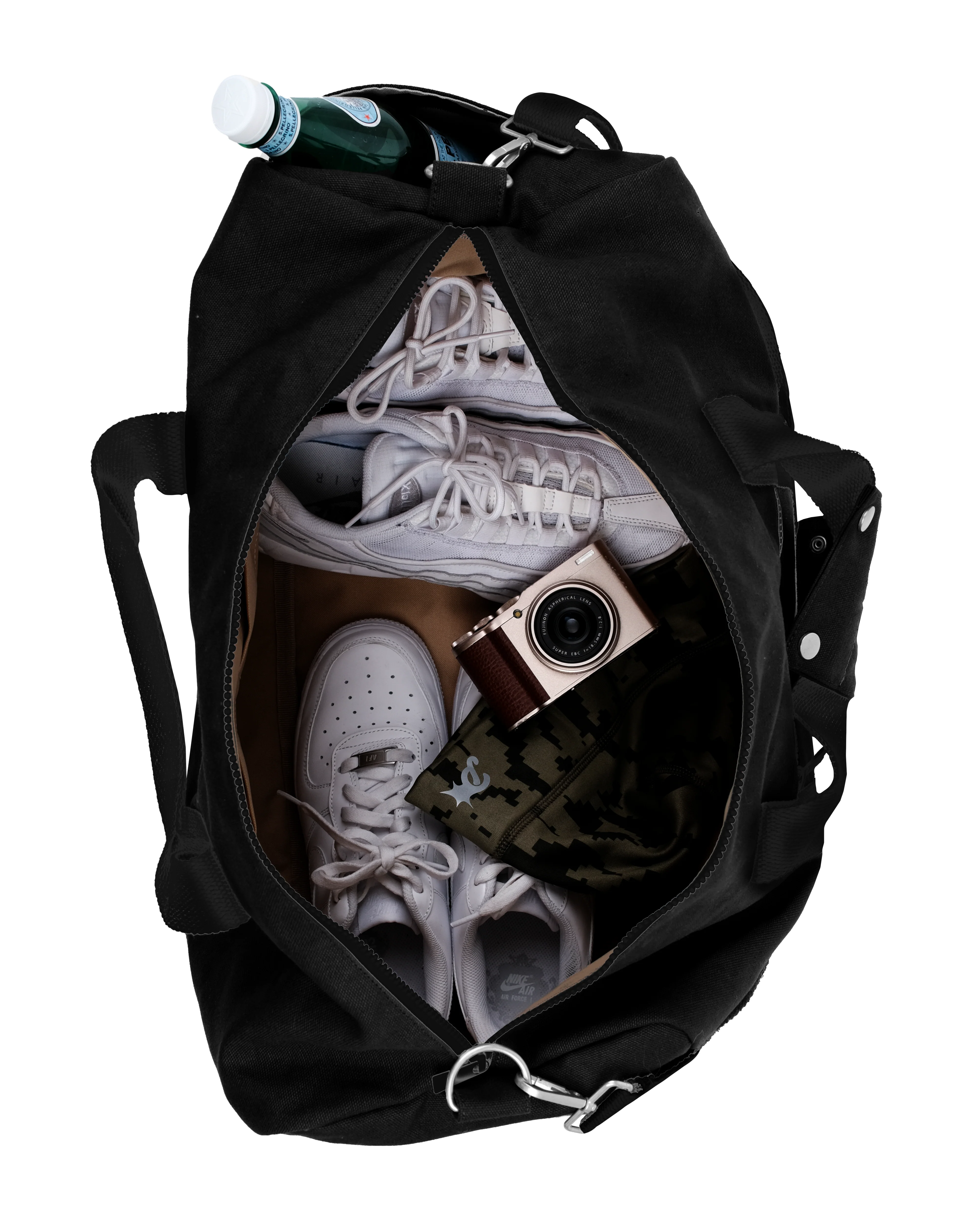 BLACK SUN-DAY TRAVEL BAG - Image 9